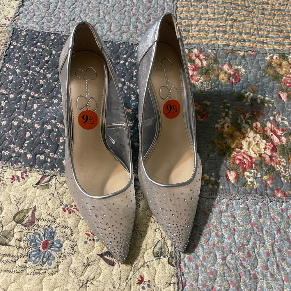 Jessica Simpson Bling Heels